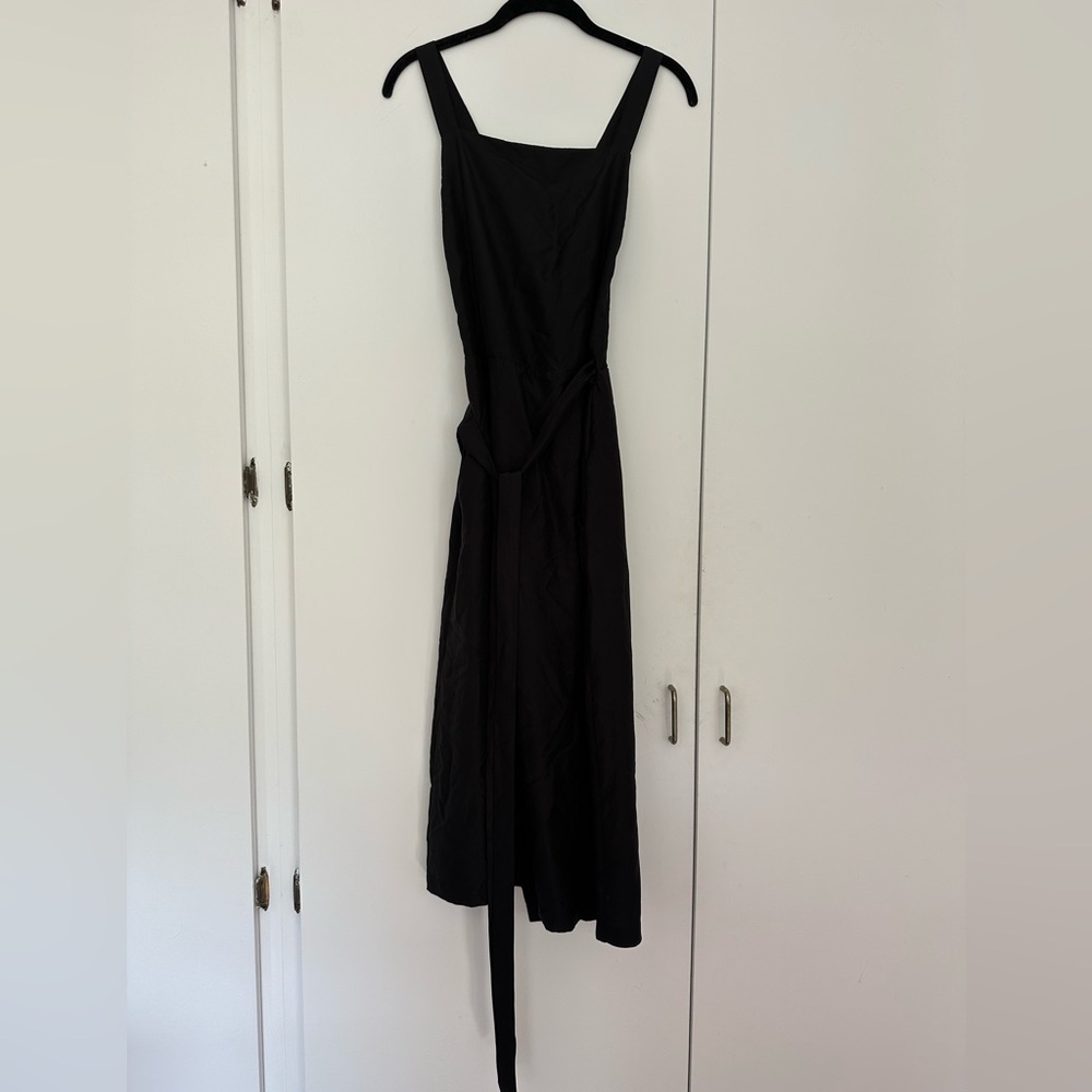 MM6 Maison Martin Margiela Black Wrap dress